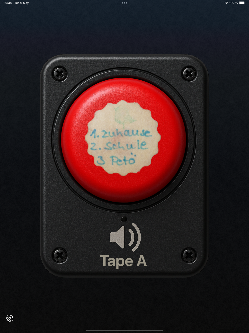 TapTalker Vorderseite